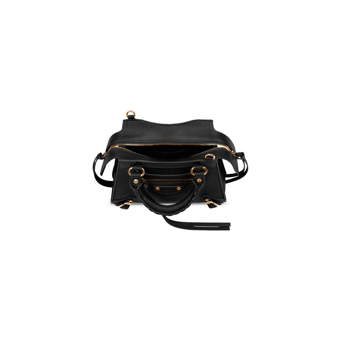 Flåde fløjl Til sandheden Women's Neo Classic Mini Handbag in Black/white | Balenciaga US