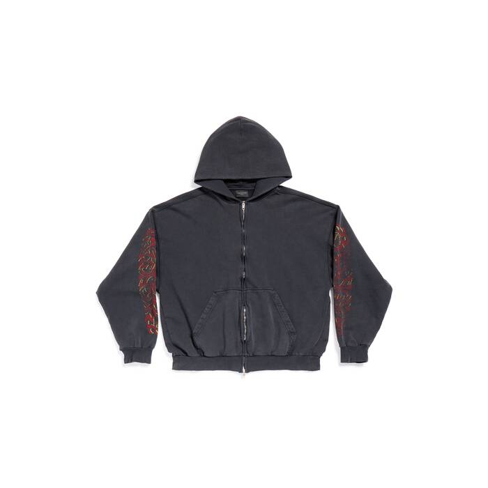 offshore zip-up hoodie medium fit