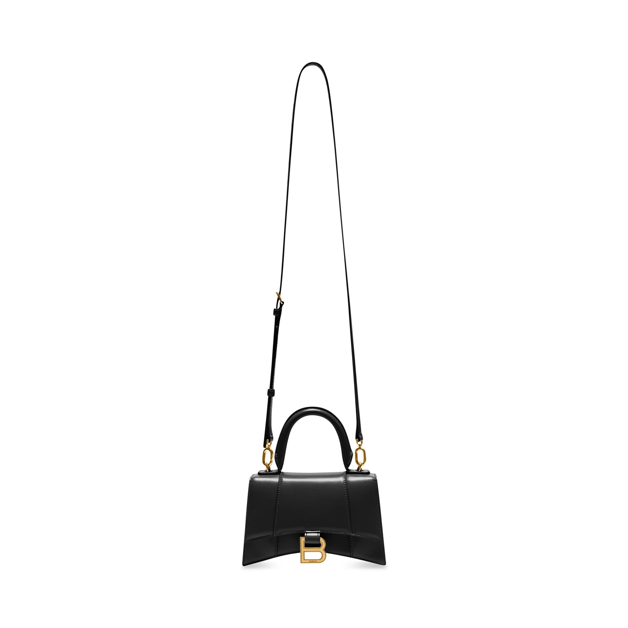 Women's Hourglass Xs Handbag Box In Black | Balenciaga US