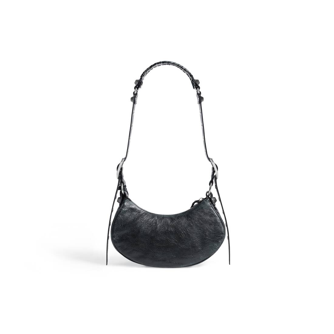 Balenciaga Neo Cagole City Handbag Dirty Effect - Black - Women's - Lambskin
