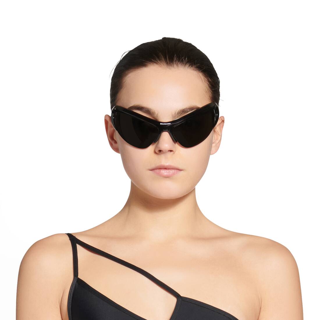 Wire Cat Sunglasses in Black