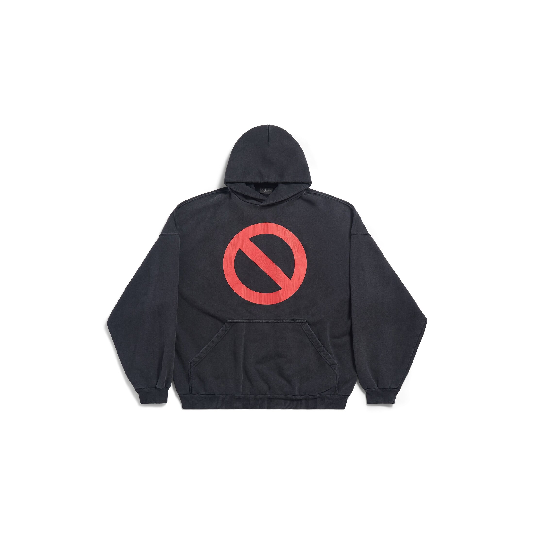 Balenciaga Music | BFRND Series Hoodie Large Fit - Black - Unisex - 1 - Cotton