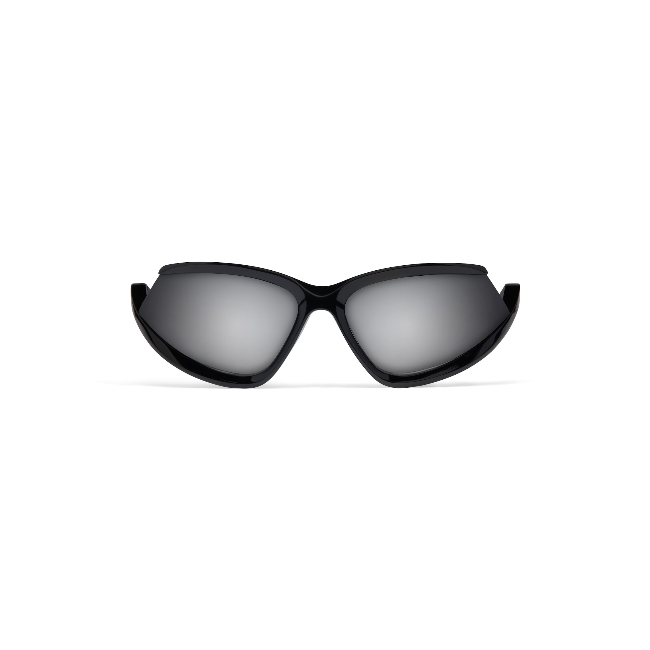 Balenciaga Side Xpander Cat Sunglasses - Black - Man - Polyamide