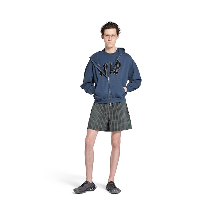 karierte boxer badeshorts