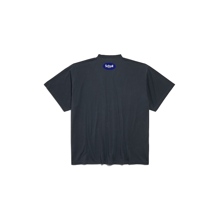 balenciaga i scholl oversized t-shirt