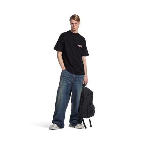 political campaign t-shirt large fit