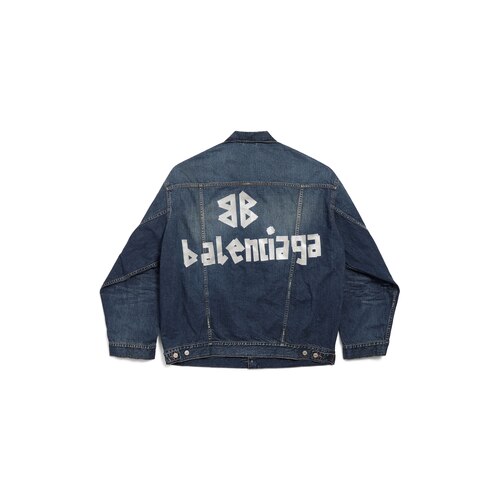 tape type oversized jacket