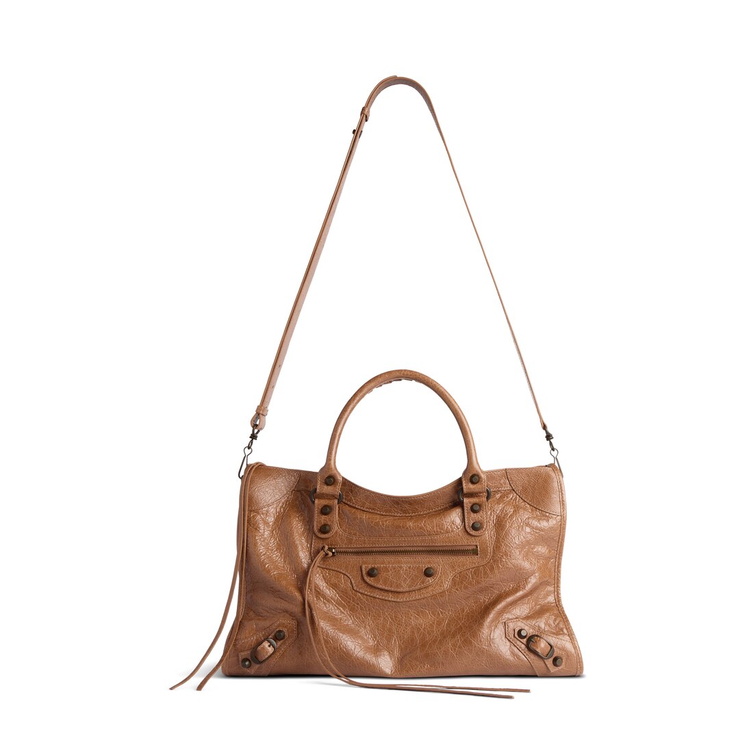 Women s Le City Medium Bag in Camel Balenciaga NL