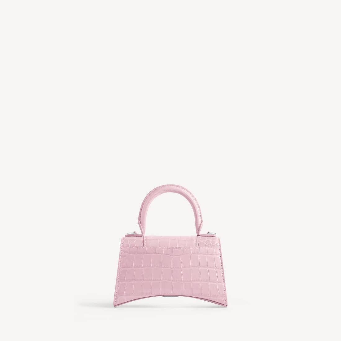 발렌시아가 여성용 아워글래스 핸드백 XS 5928331LR6Y6904