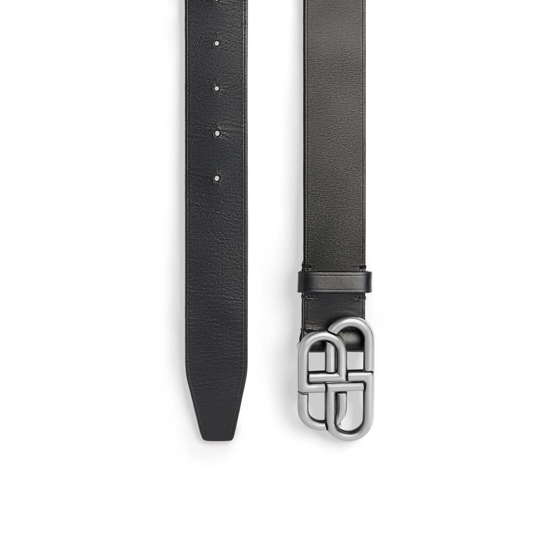 Bb Large Belt in Black | Balenciaga US