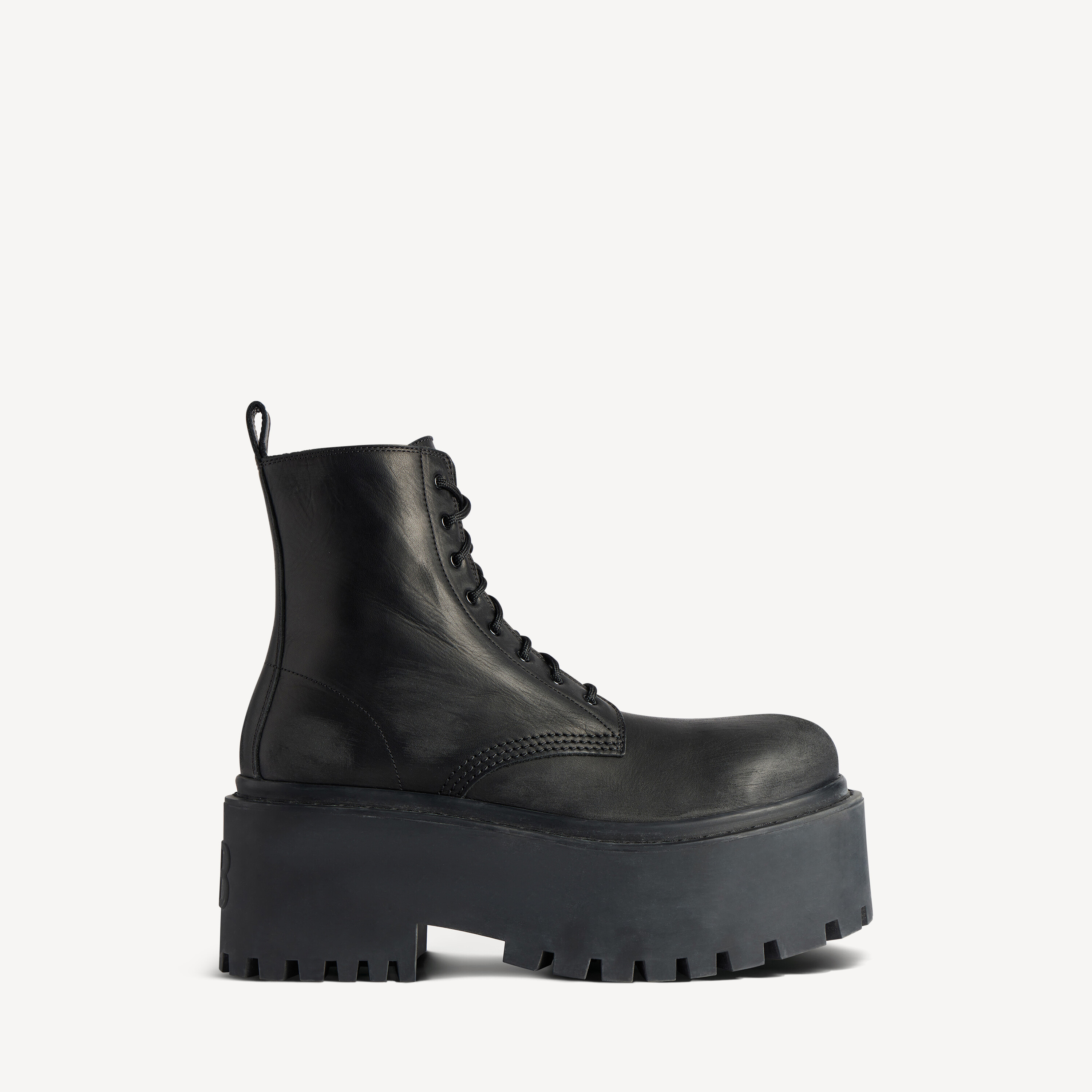 Balenciaga strike platform bootie