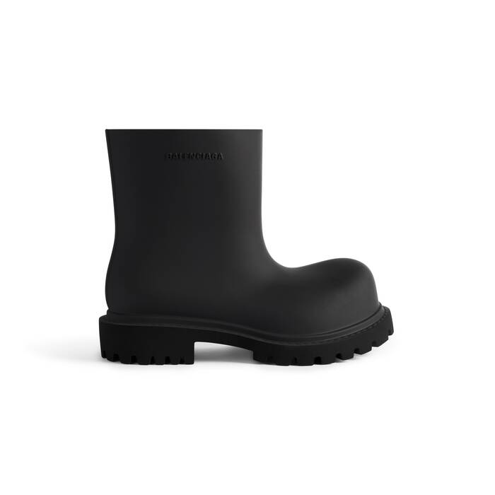 Balenciaga 'Tiaga' Leather Ankle Boots Men'S Black for Men