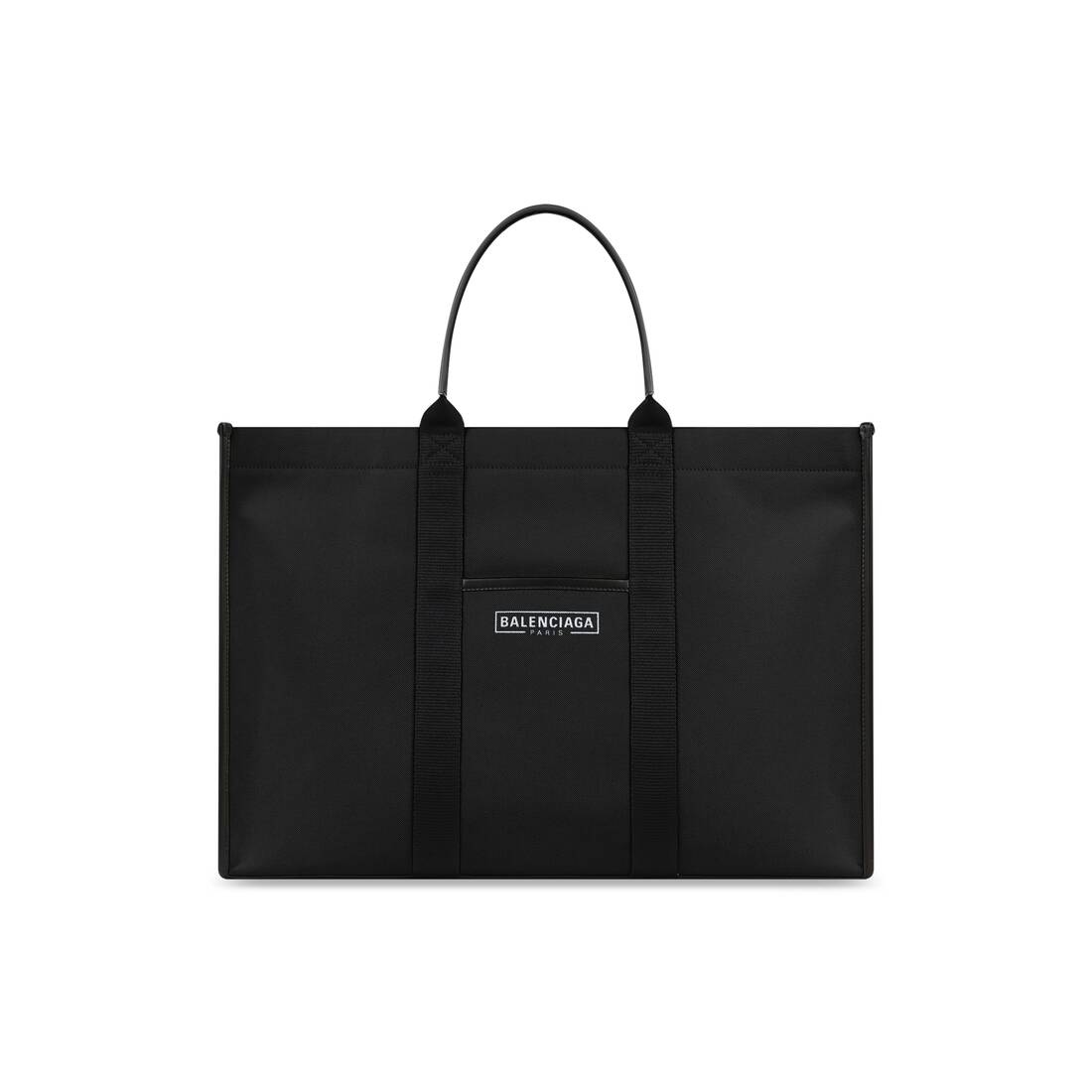 Hardware Large Tote Bag in Black | Balenciaga US