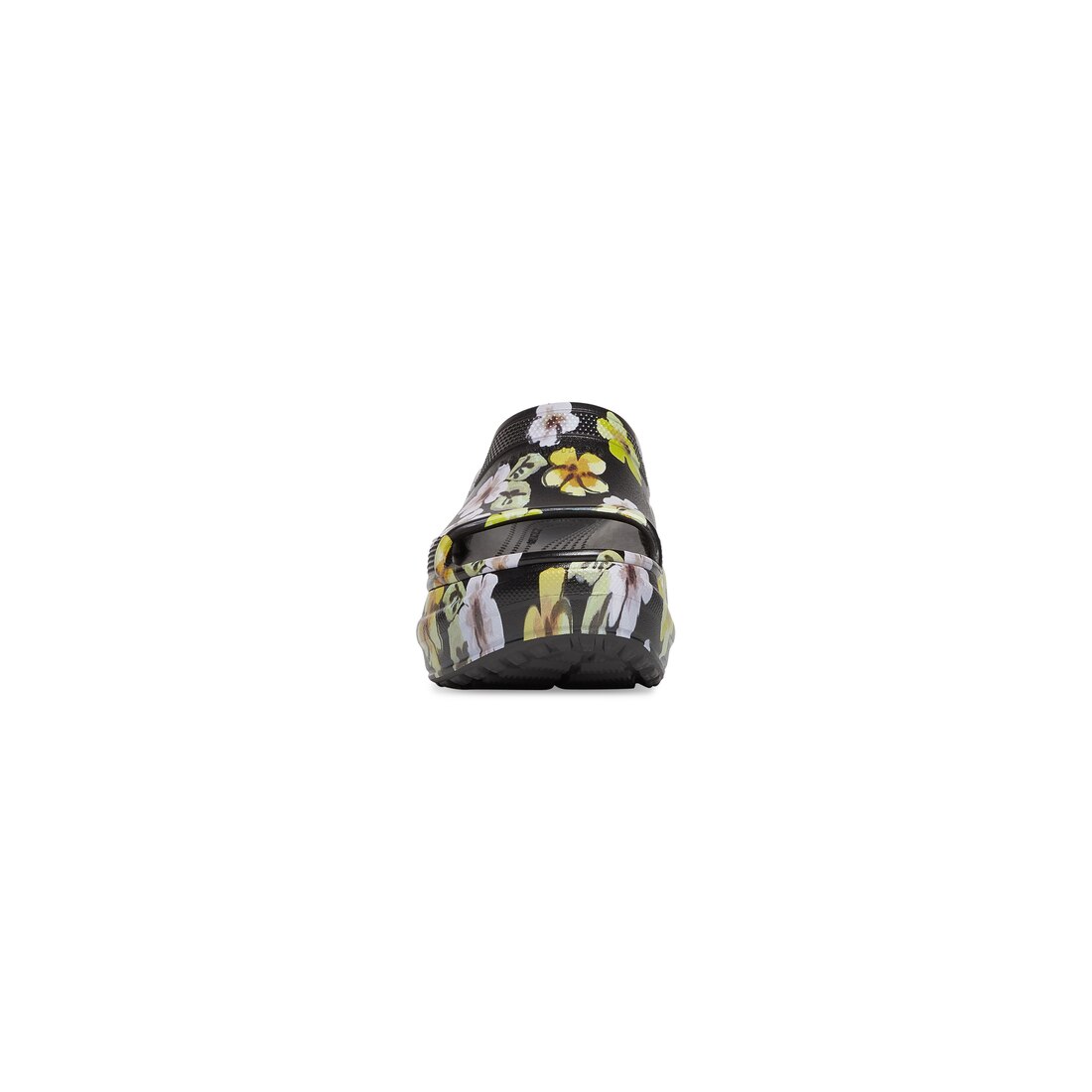 Women's Pool Crocs™ Slide Sandal Flower in Black