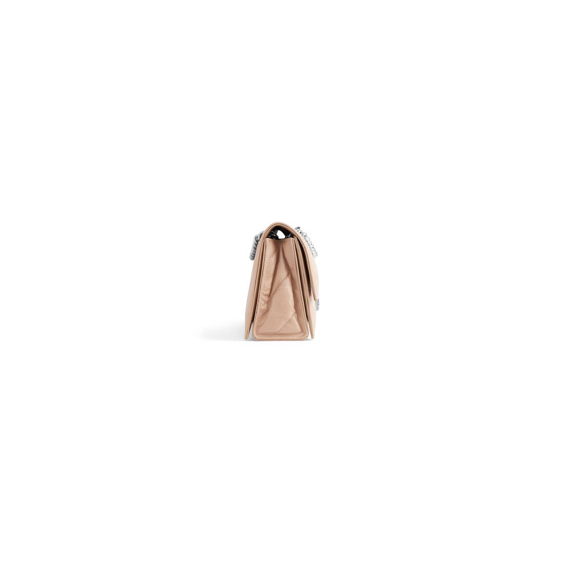 Women's Crush Small Chain Bag Quilted in Beige | Balenciaga US