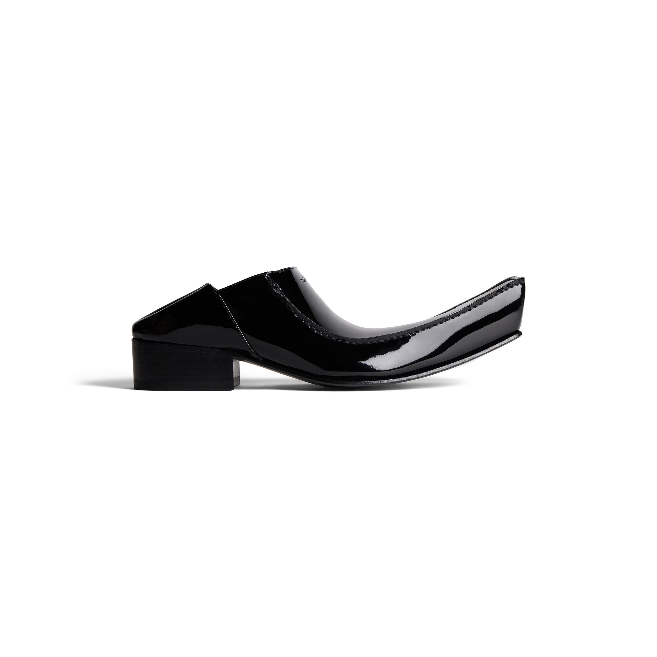 Balenciaga Romeo Mule - Black - Man - 42 - Calfskin