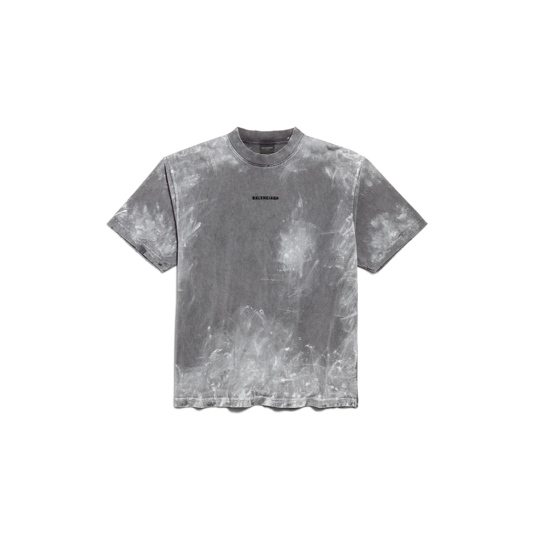 Grey balenciaga t shirt on sale