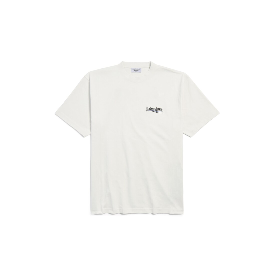 ホワイト の ウィメンズ Political Campaign Tシャツ Large Fit