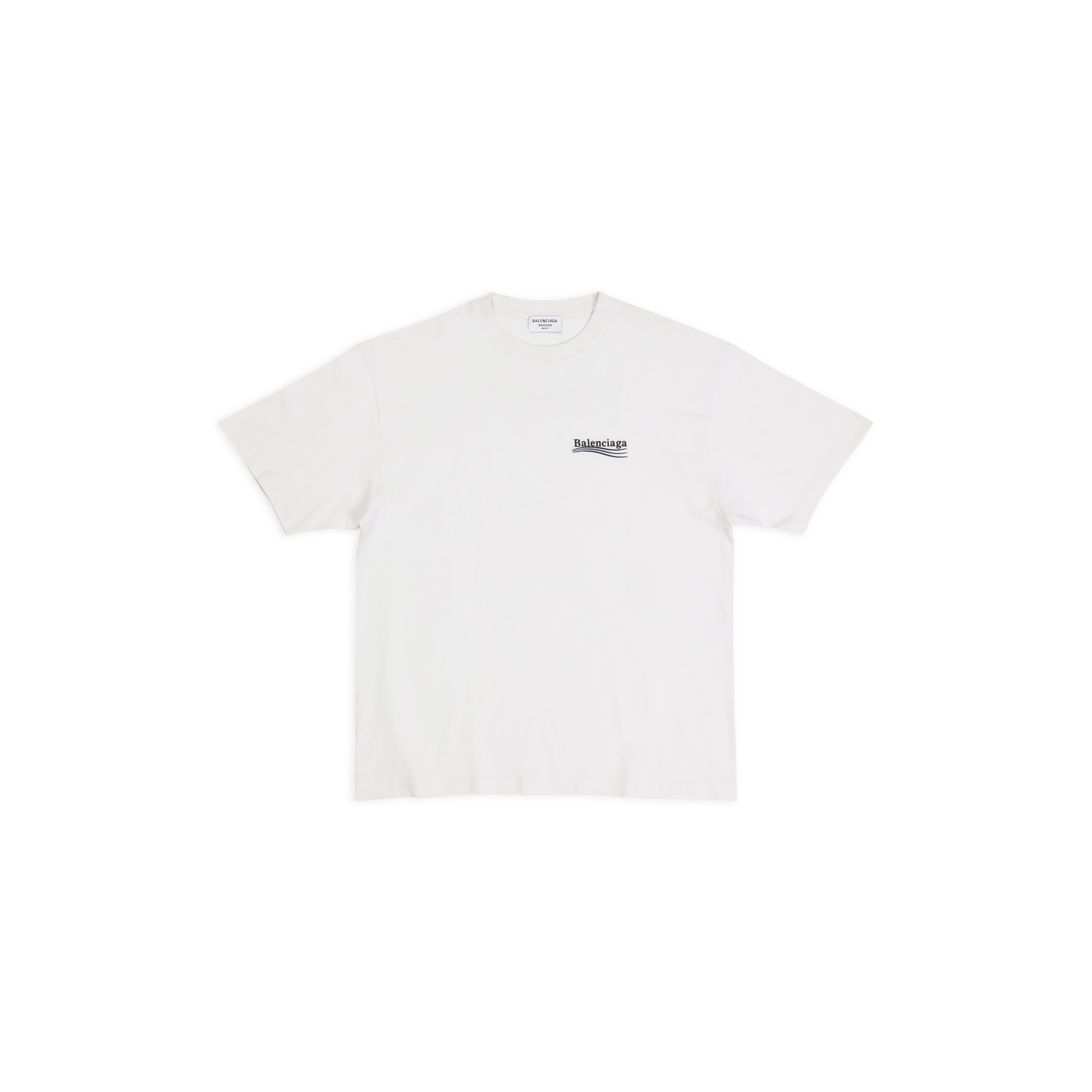 Balenciaga t shirt white on sale