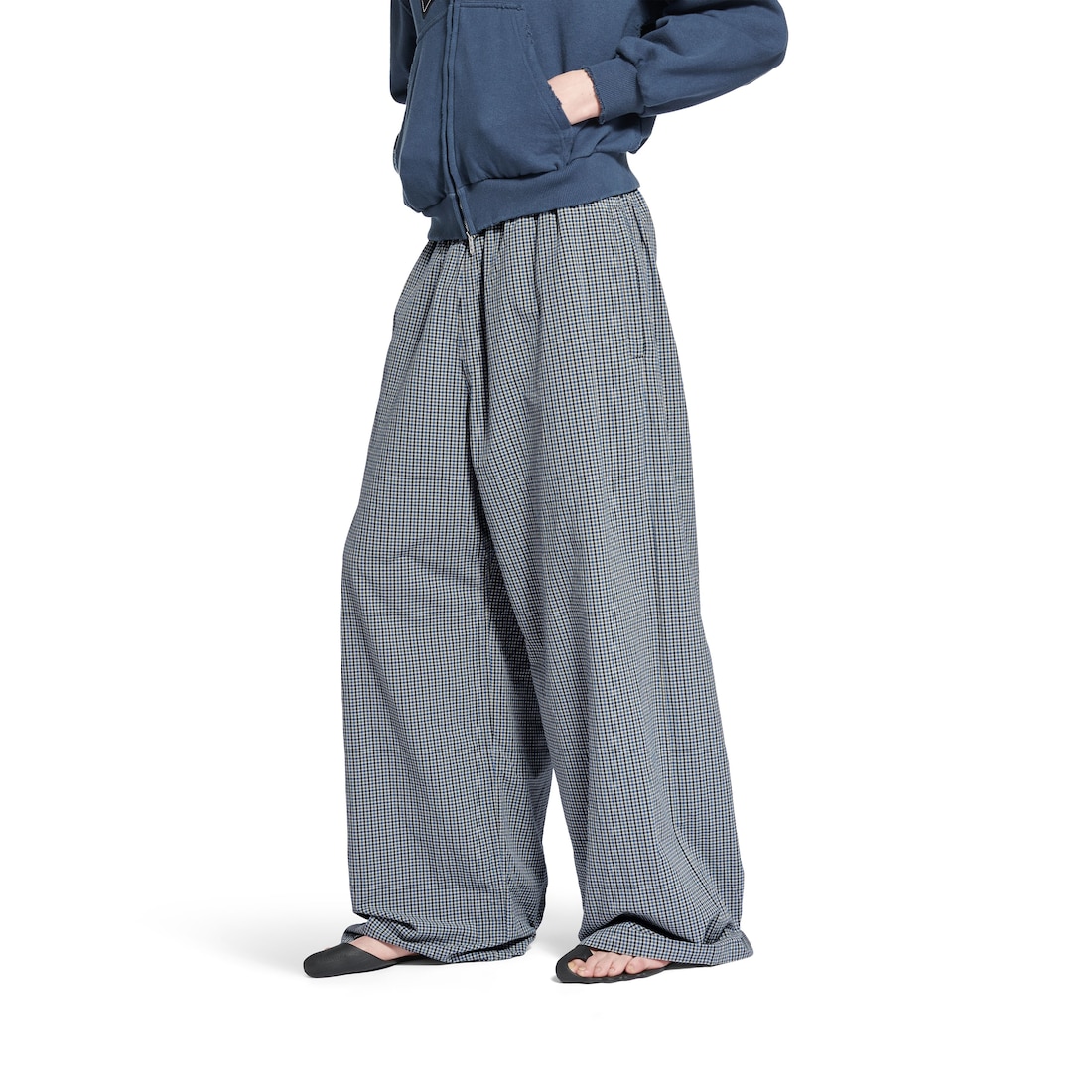 Men's Tracksuit Pants in Blue/beige | Balenciaga US
