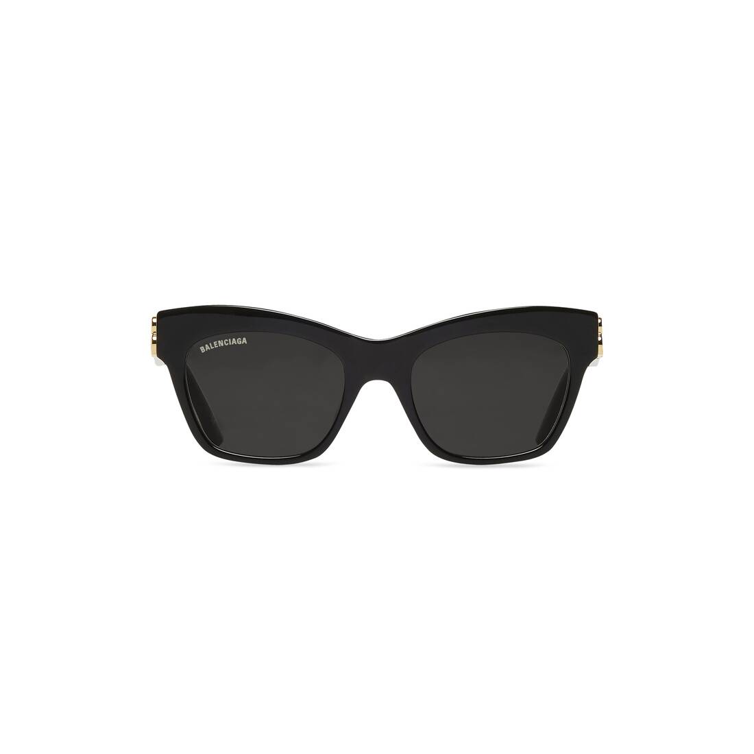 Helios 10634S Gold & White Round Women's Sunglasses - Grey Lens