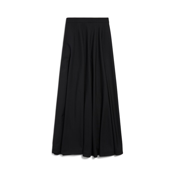low waist maxi skirt