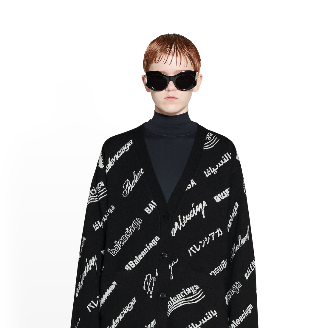 Balenciaga all over cardigan Clearance