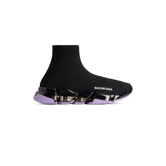 speed 2.0 full clear sole recycled knit sneaker