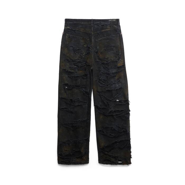 super destroyed baggy trousers