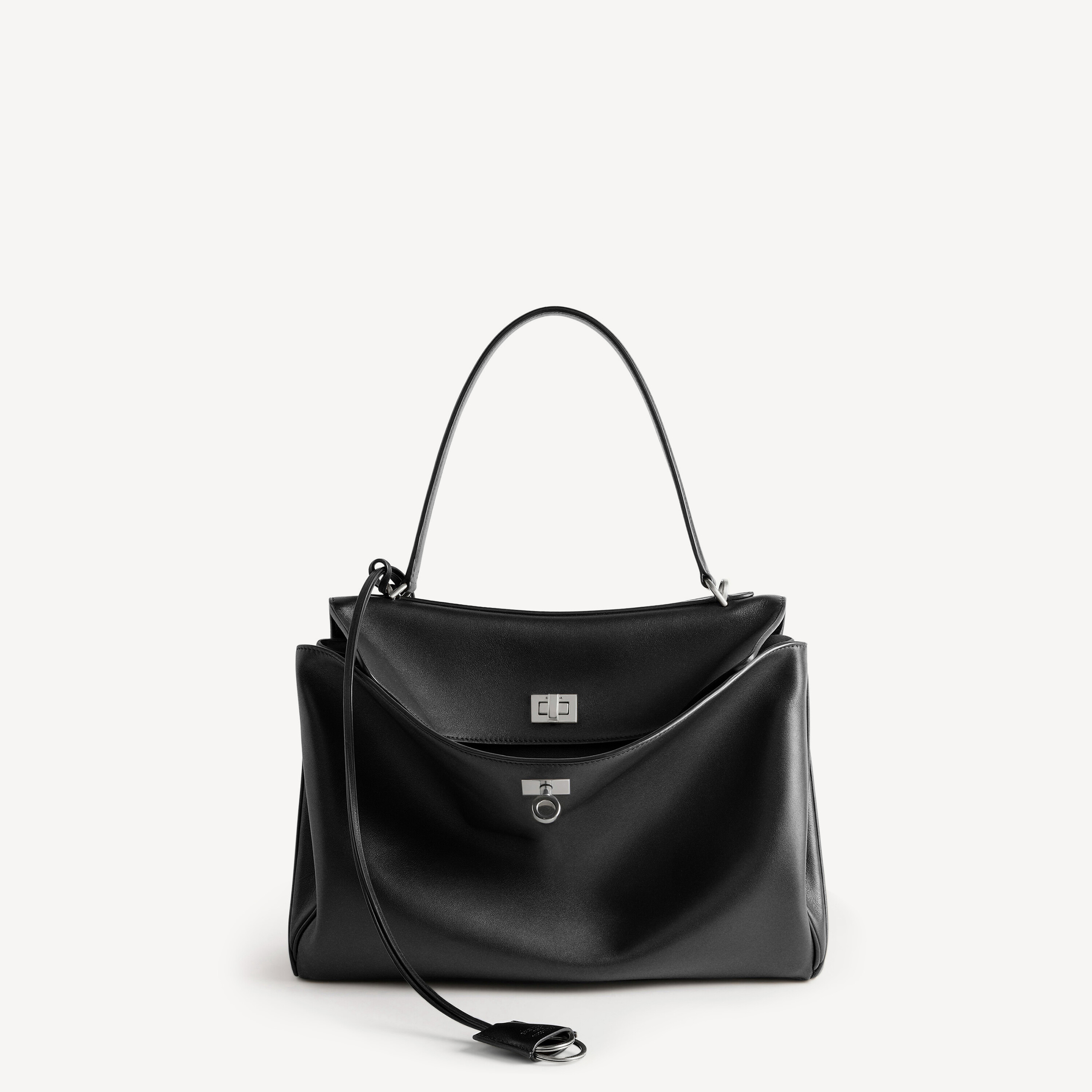 Women's Rodeo Handbag Medium in Black Balenciaga US