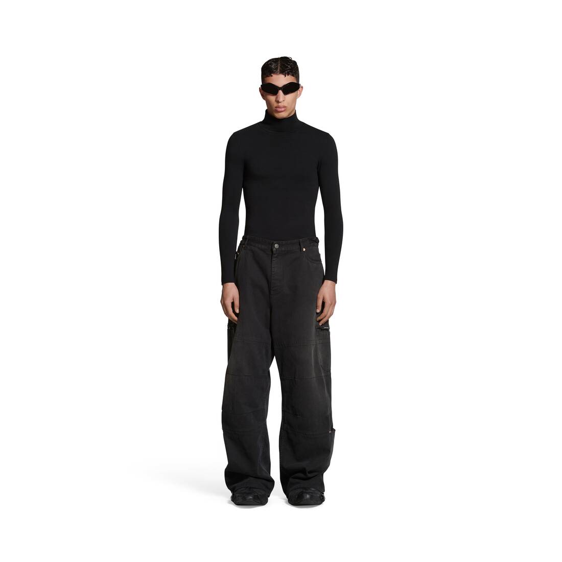 Balenciaga Black Double Front Tracksuit Trousers – Zoo Fashions