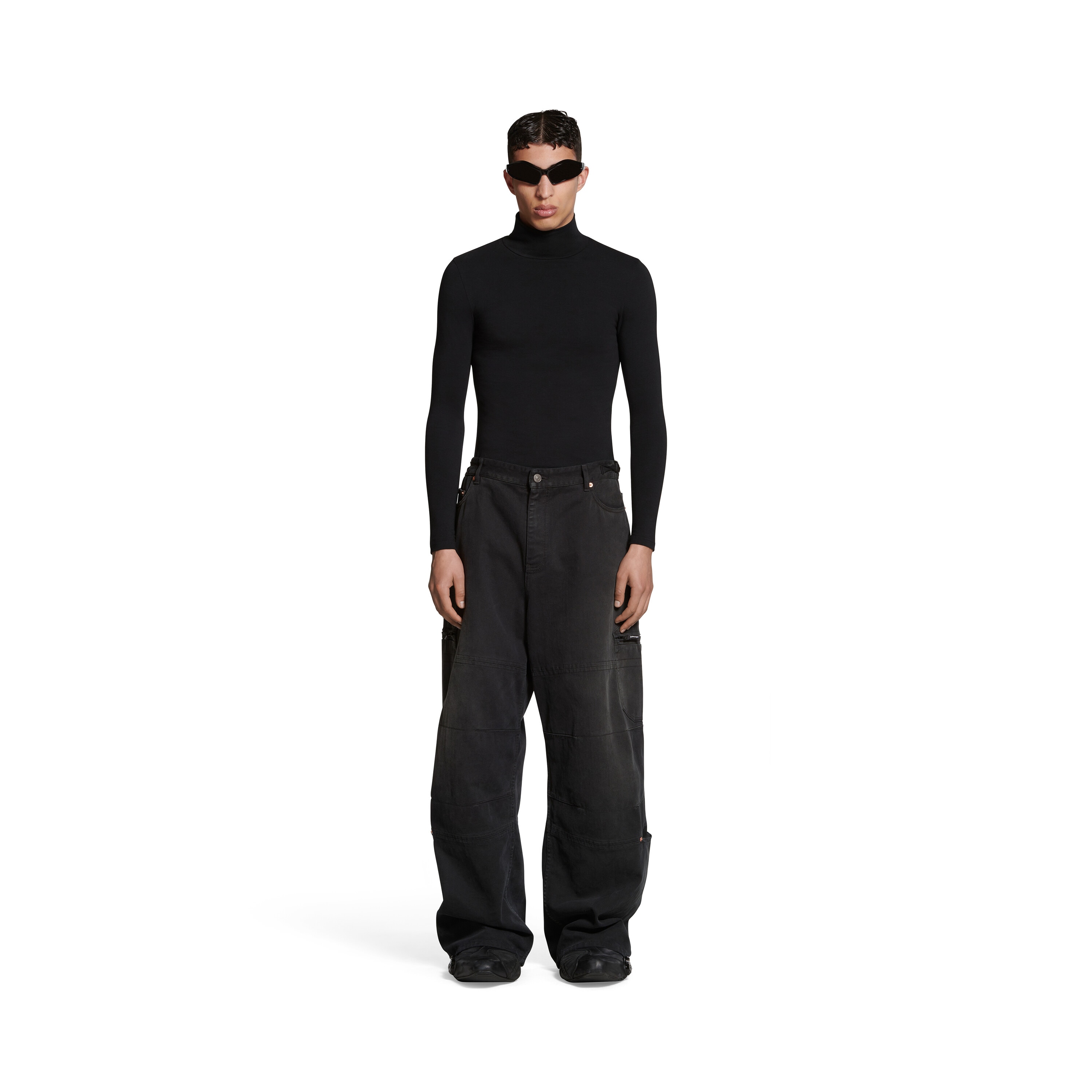 Cargo Pants in Black | Balenciaga US