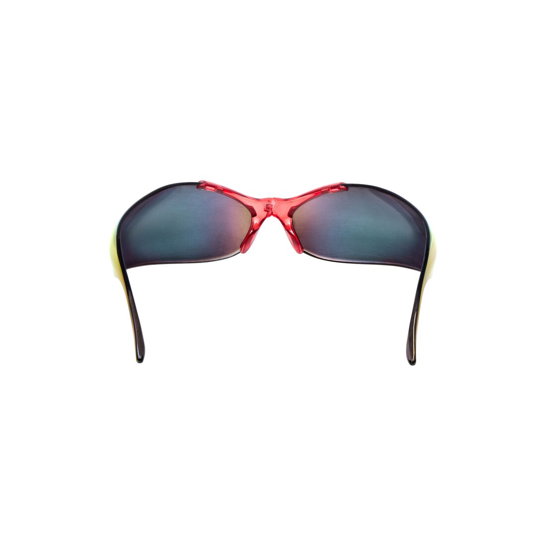 Afterhour Oval Sunglasses  in Red