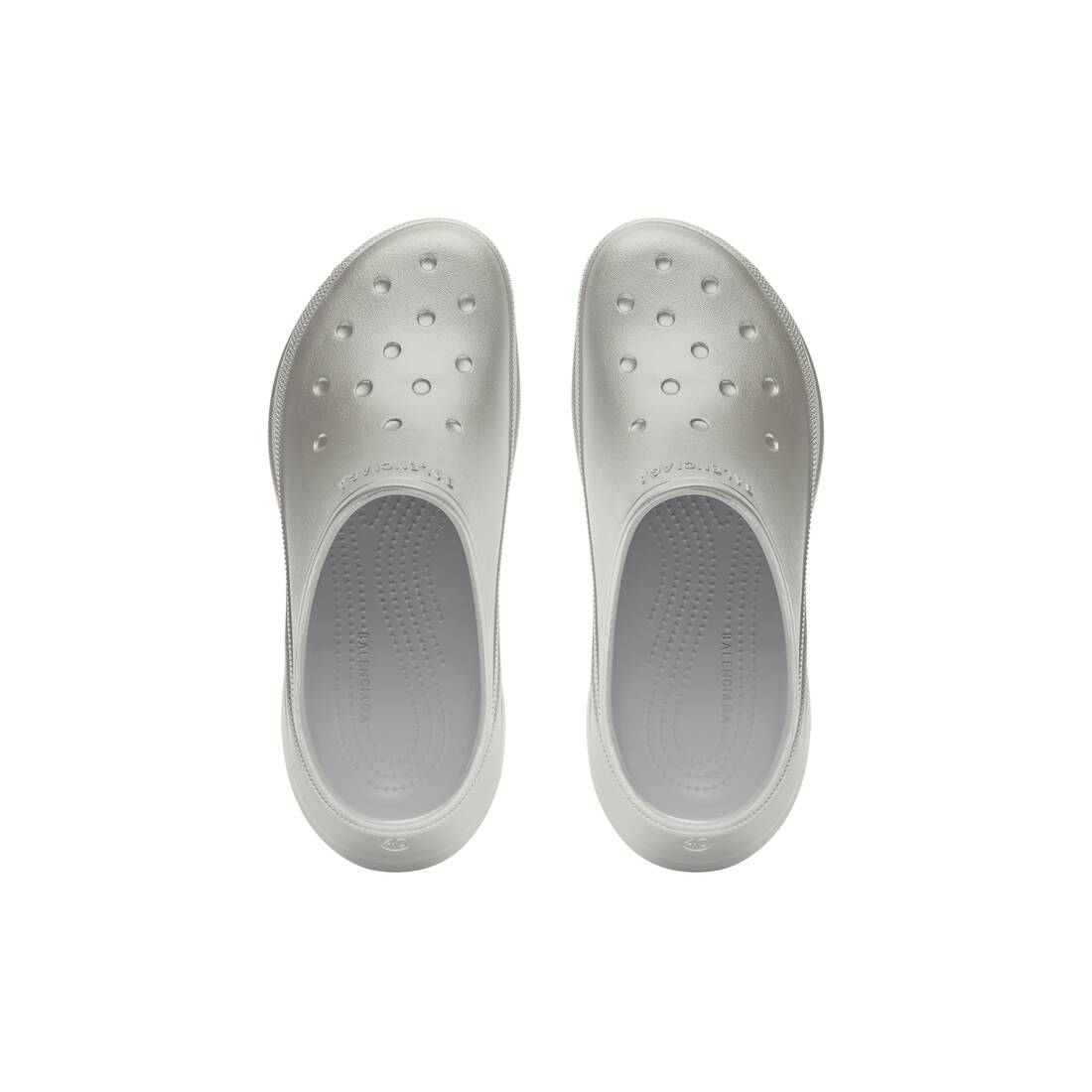 シルバー の ウィメンズ Crocs™ ミュール | Balenciaga JP