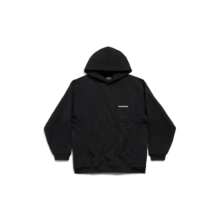 hoodie balenciaga back regular fit
