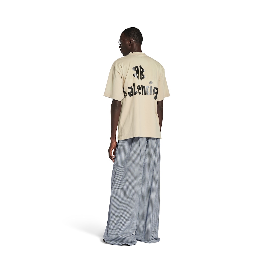 ホワイト の ウィメンズ Tape Type Tシャツ ミディアムフィット