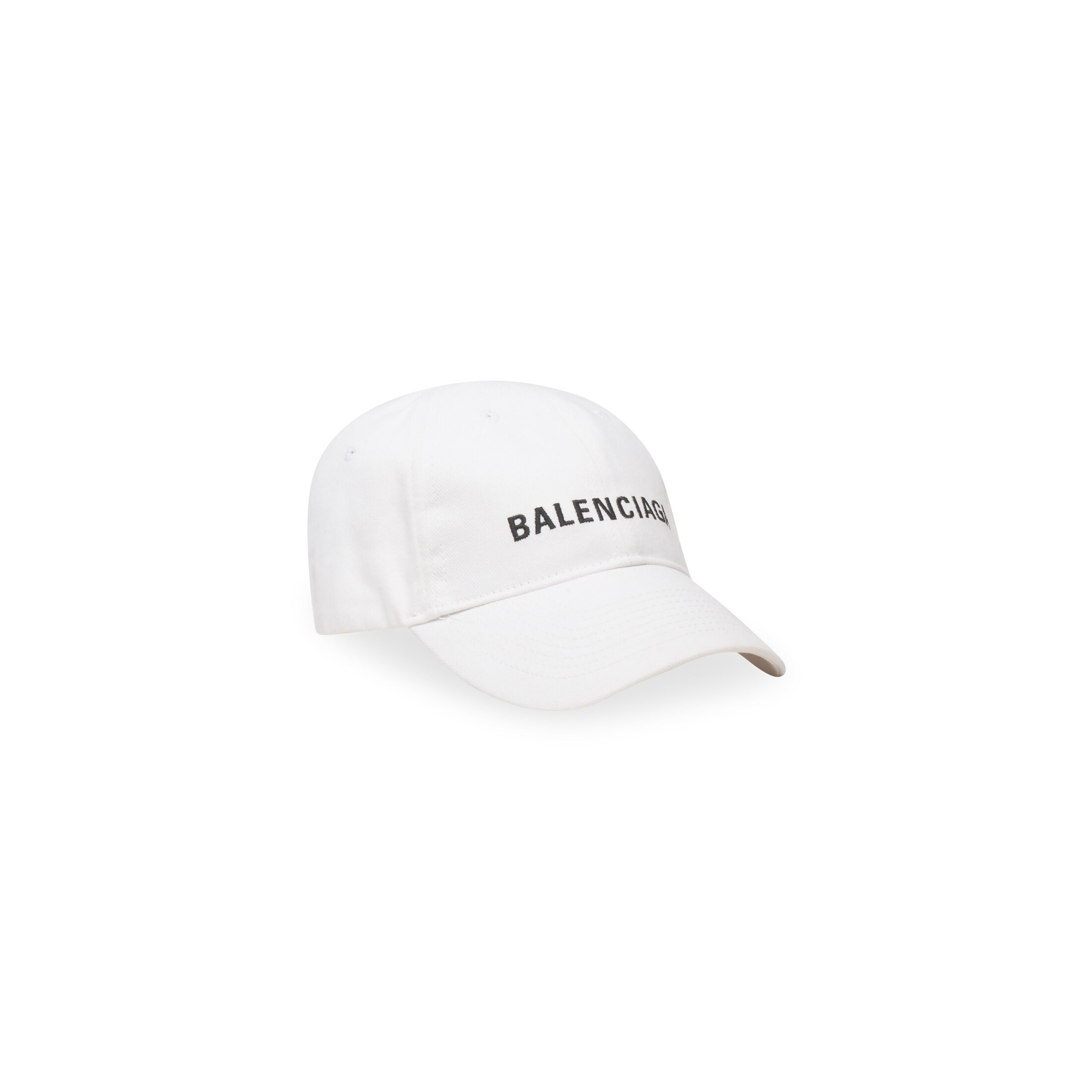 Balenciaga Cap in White/black | Balenciaga CA