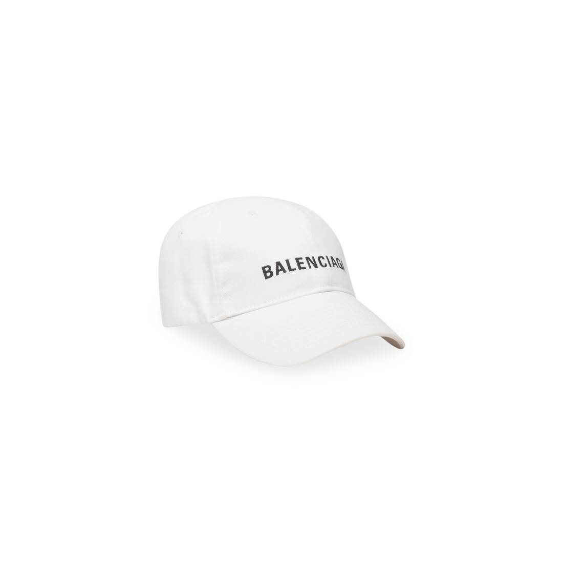 At bidrage Jobtilbud Takke Balenciaga Cap in White/black | Balenciaga US