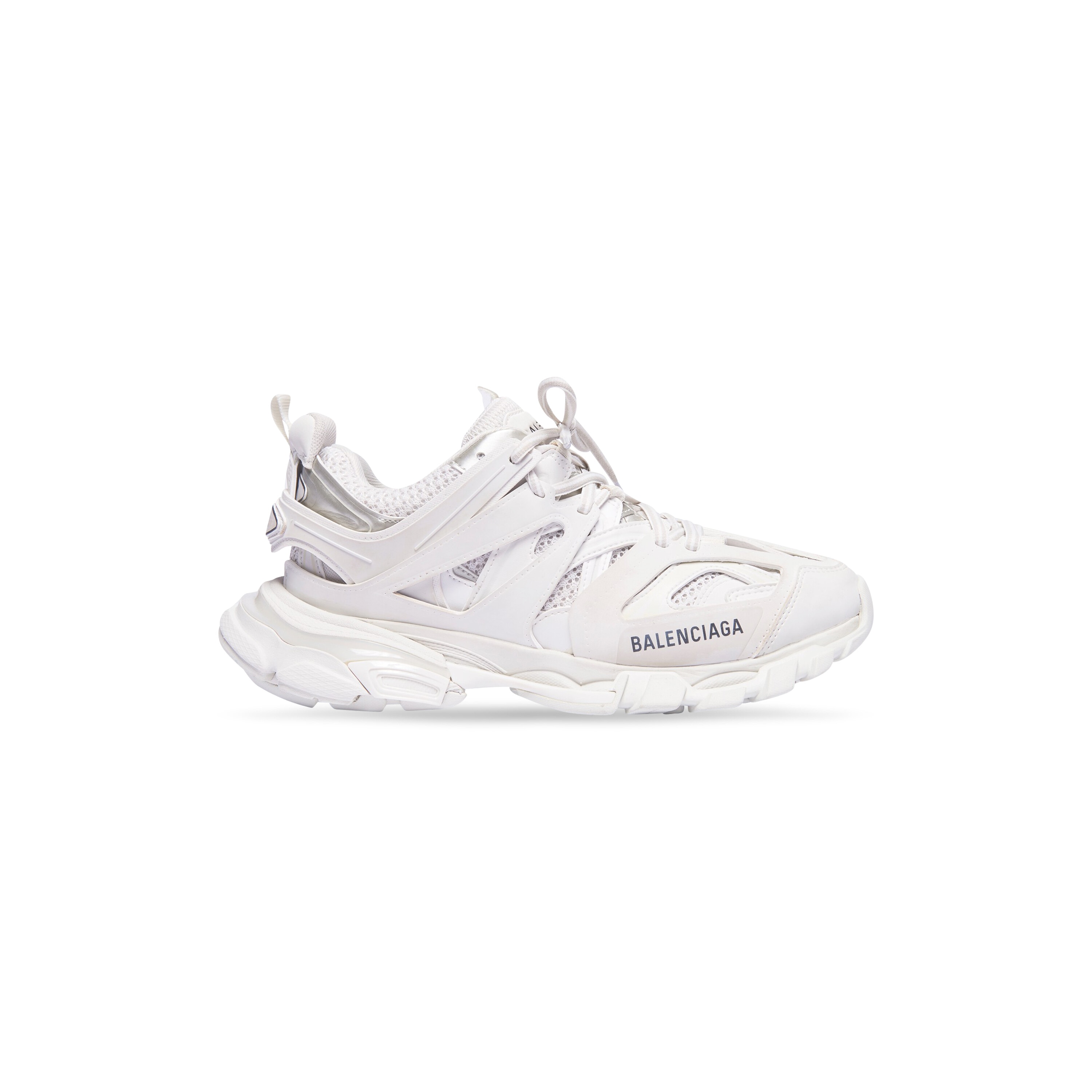 white balenciaga track runners