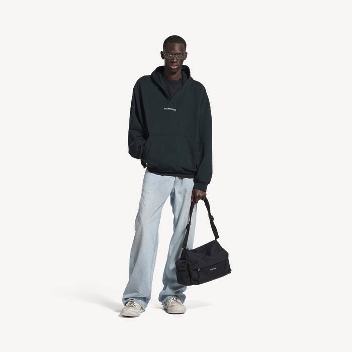 balenciaga back hoodie polo领连帽卫衣