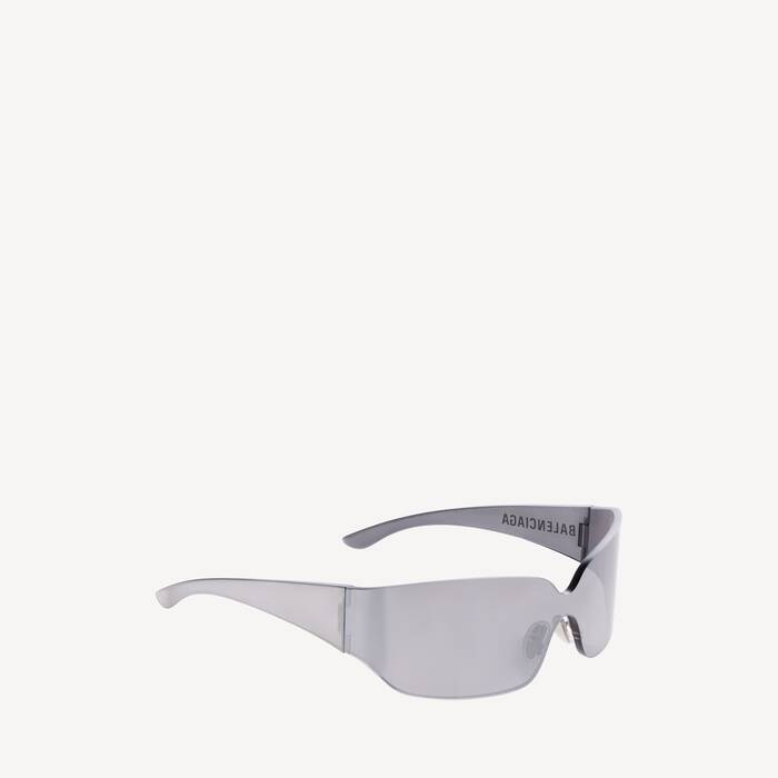 Balenciaga Women Grey Nylon Mono Square Sunglasses main image 1