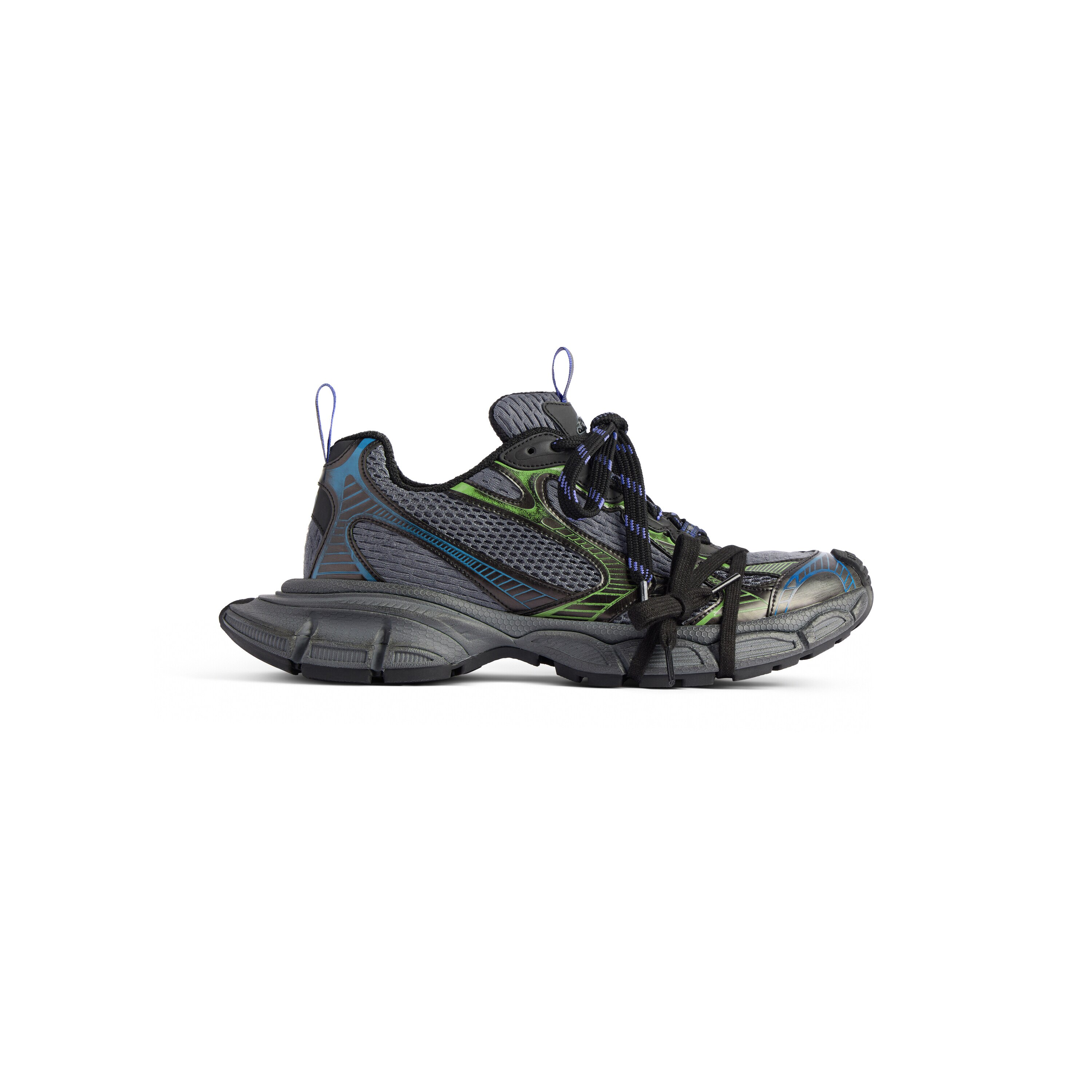 Men's 3xl Sneaker in Dark Green/black/blue/green | Balenciaga NL