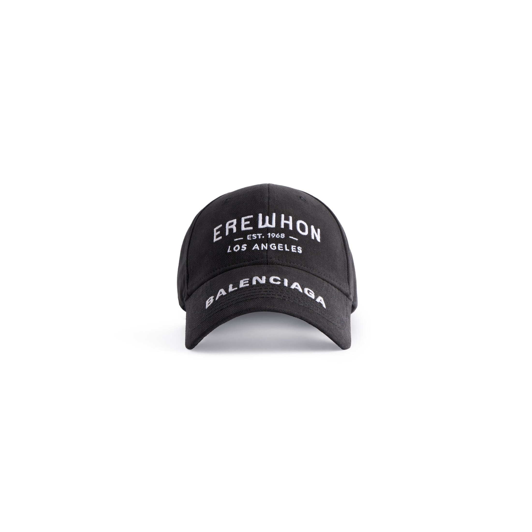 Balenciaga Erewhon Los Angeles Cap - Black - Unisex - S - Cotton