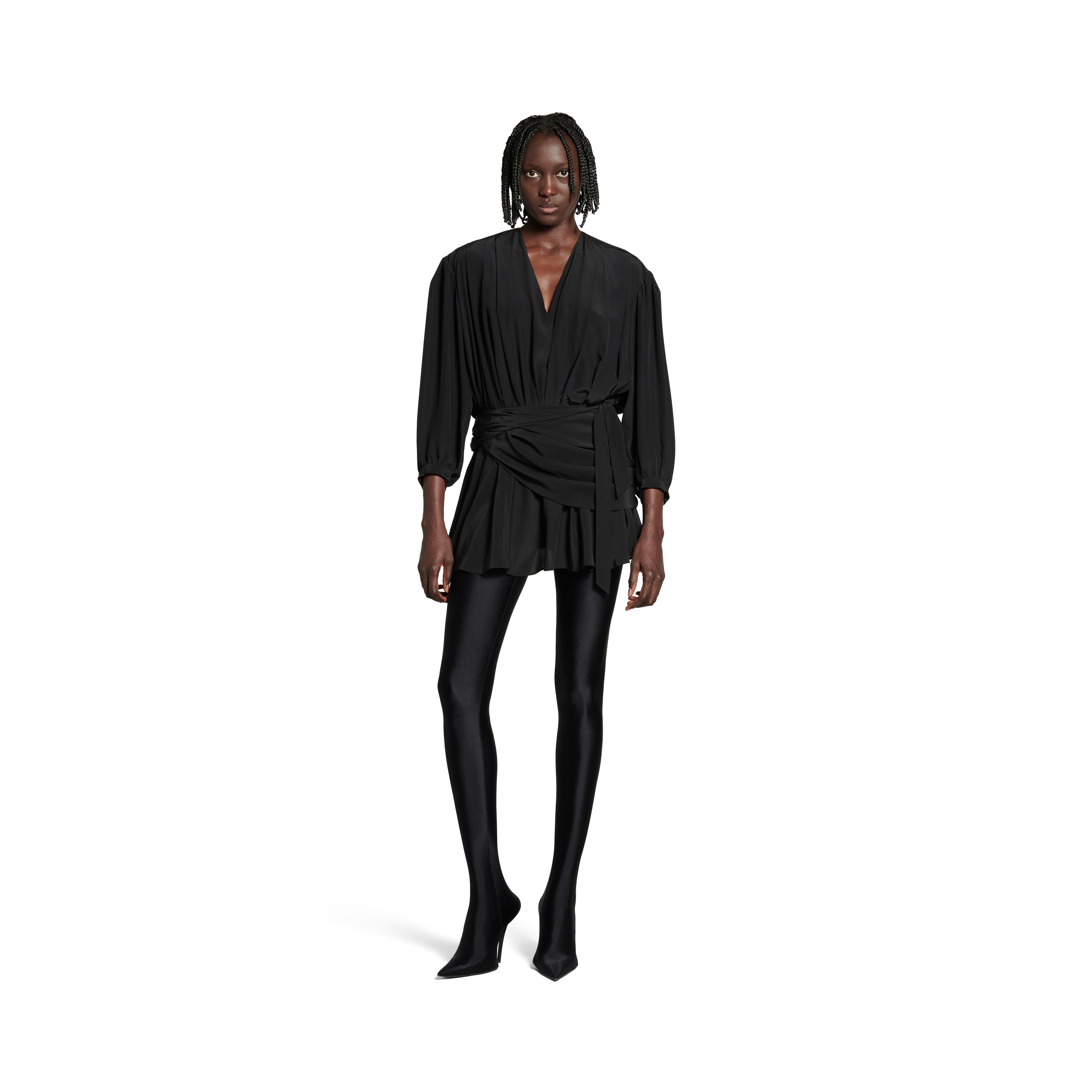 Balenciaga Black Bodycon Minidress