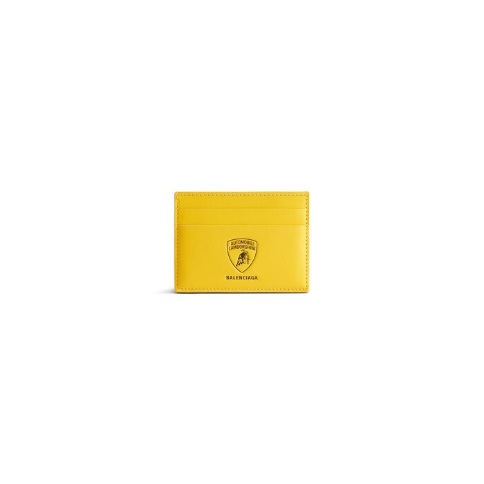 Men's Balenciaga | Automobili Lamborghini Card Holder  in Green