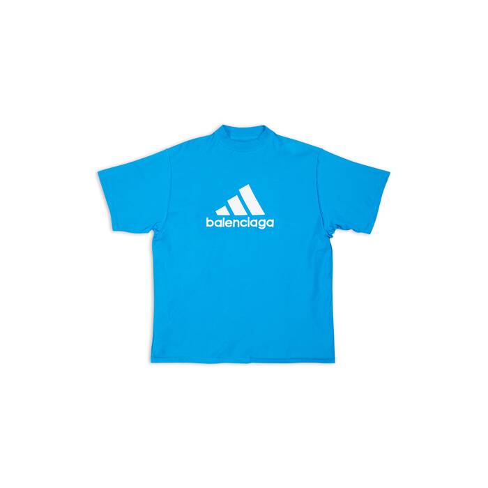 Balenciaga / Adidas ロングスリーブtシャツ Oversized で ブルー 