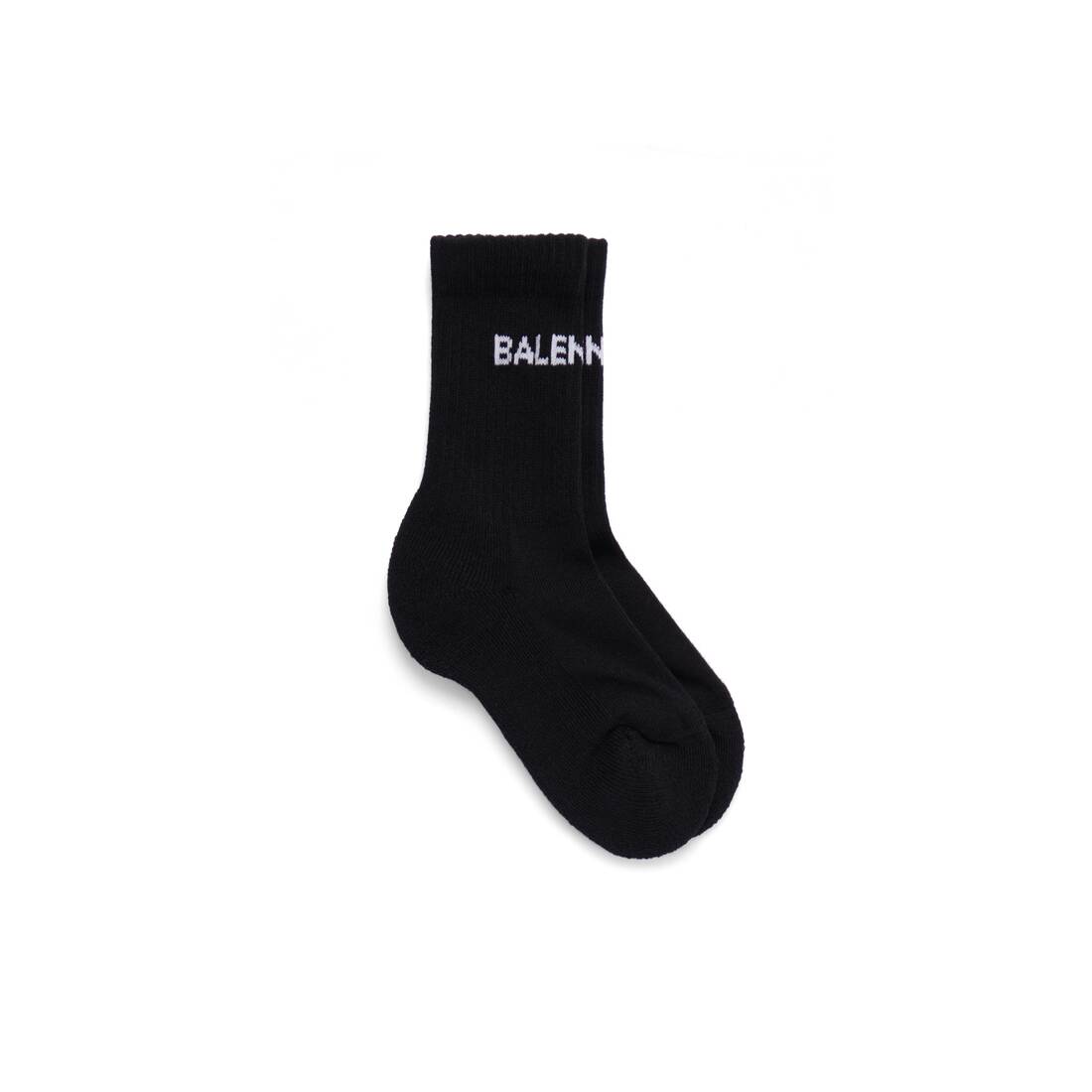 Kids - Balenciaga Tennis Socks in Black
