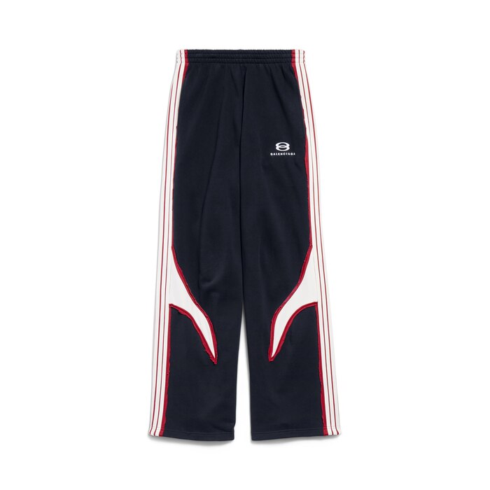 Men's Balenciaga George V Baggy Pants in Light Blue