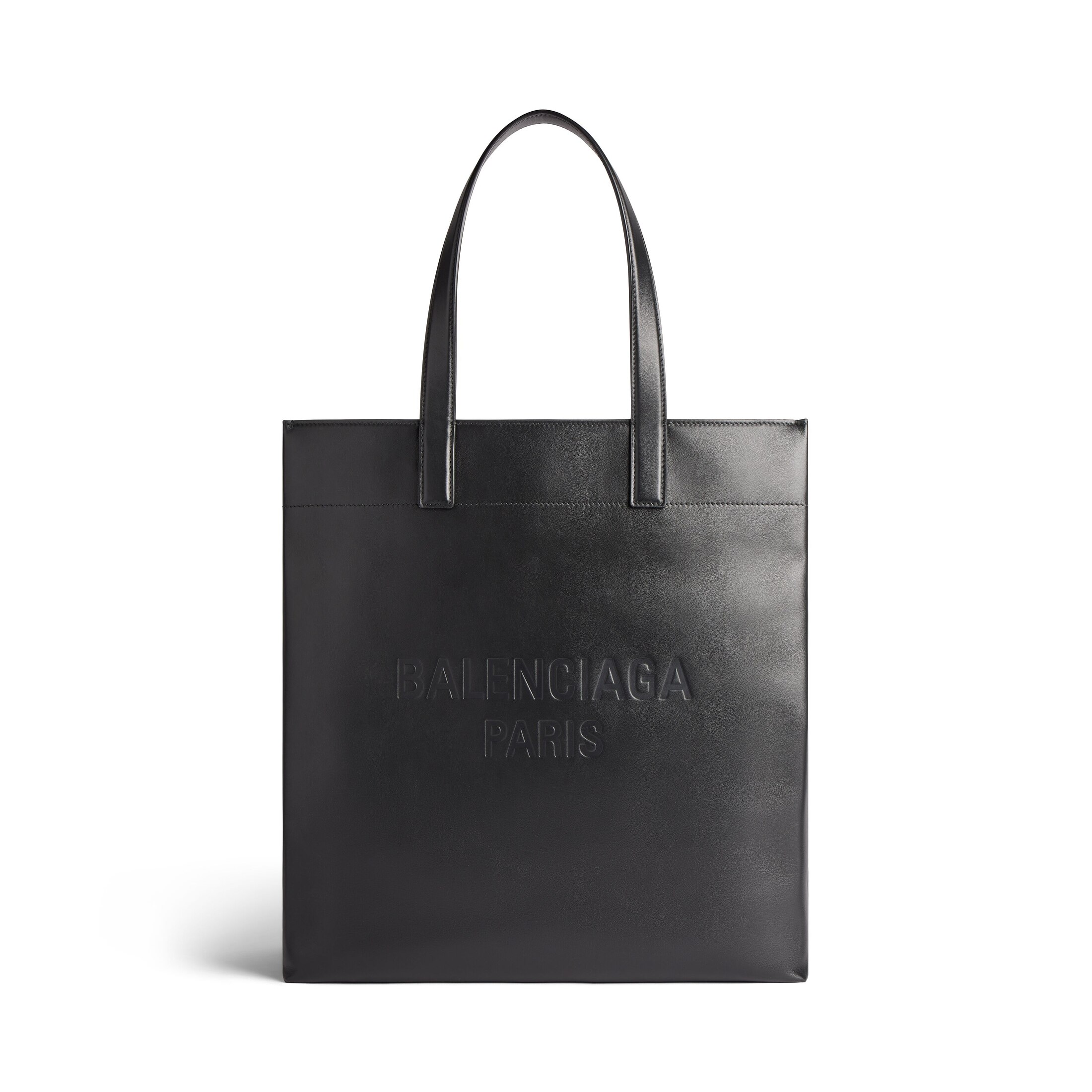 Balenciaga Duty Free North-South Tote Bag - Black - Men's - Calfskin