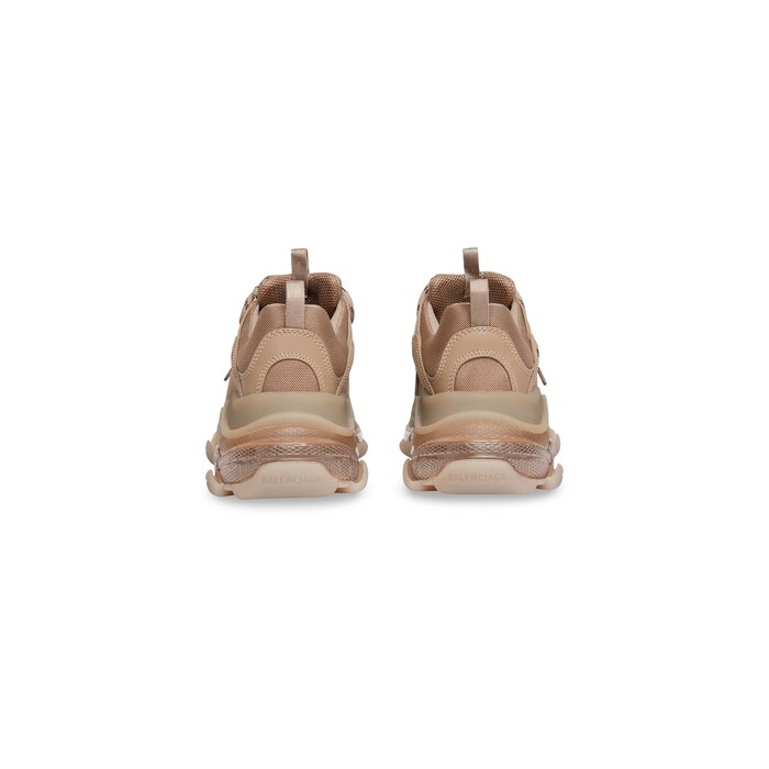 triple s clear sole sneaker